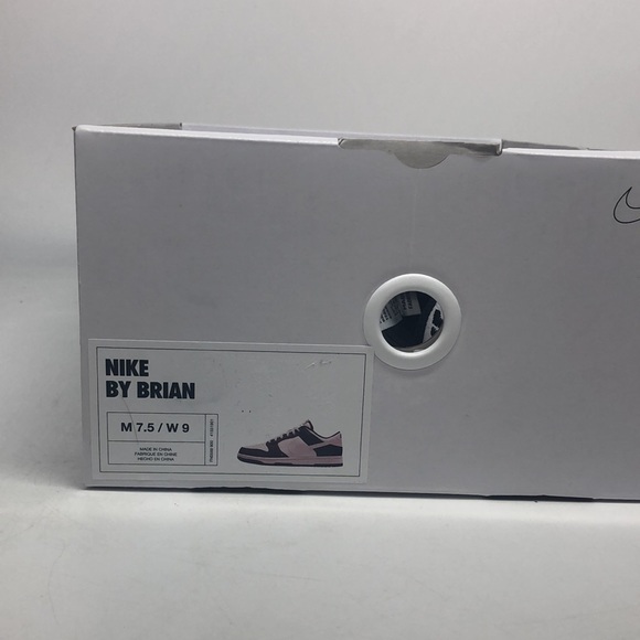 Women’s Nike By You Low Dunks White/Black FN0569-900 New with box - Picture 7 of 8